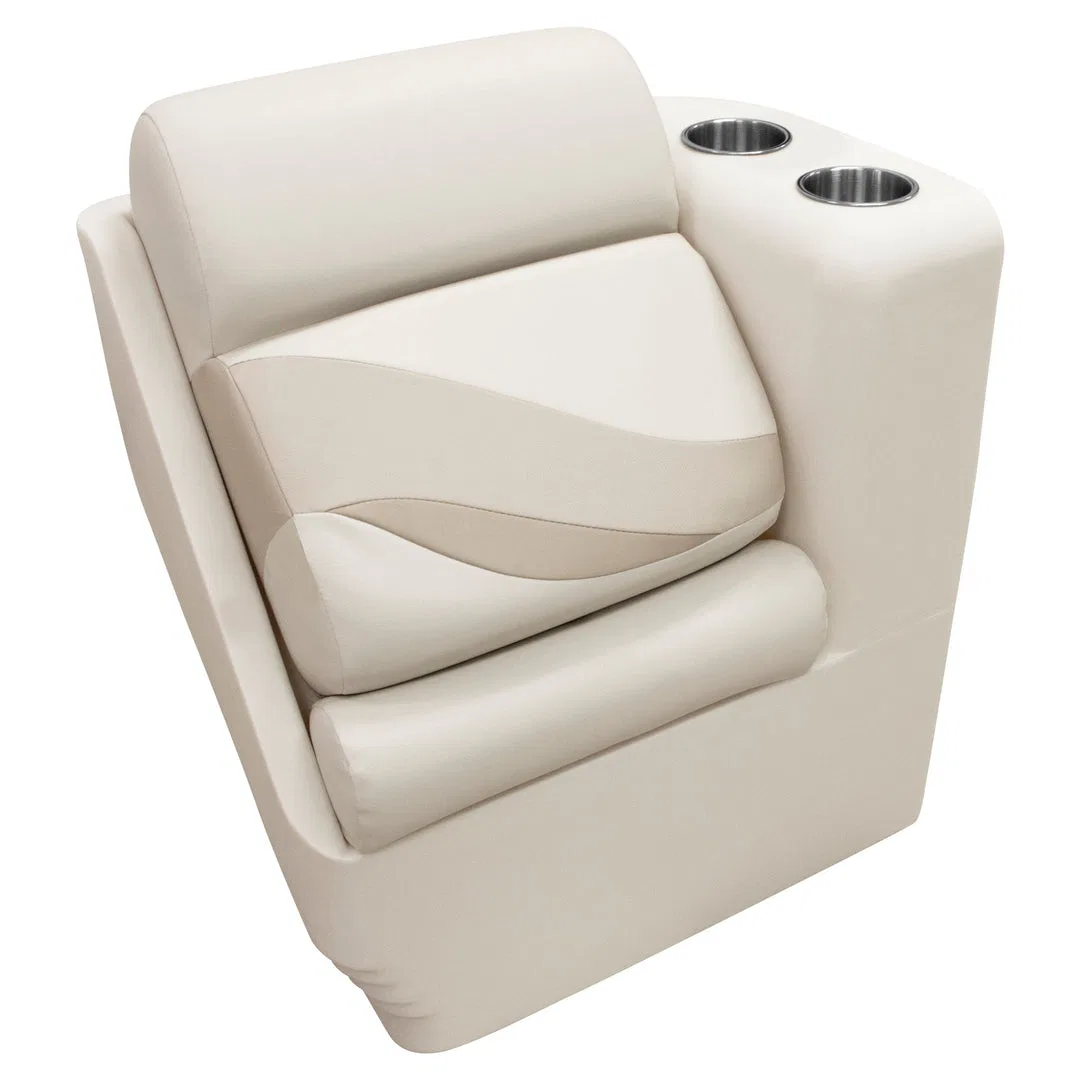 BM13006R-1066 – WISE SEATING Boat Seat, Passenger Seat Right Radius Lean Back Recliner Type Non-Adjustable Non-Foldab...